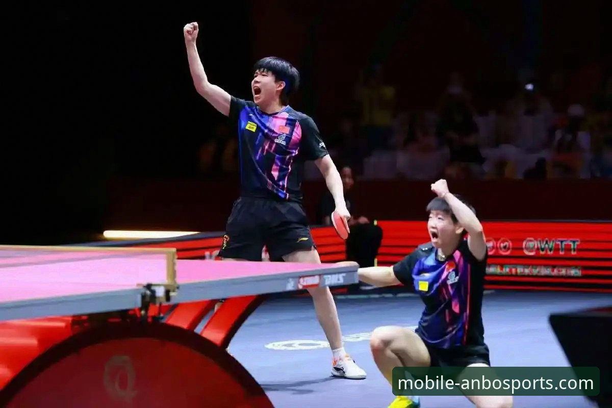 安博体育官网最新地址 一场青春风暴的沉浸式观赛体验:安博体育平台WTT重庆冠军赛决赛技术流复盘